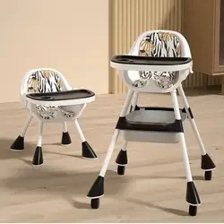 adjustable   multi-functional baby dining chair feeding chair child rocking chair with wheel