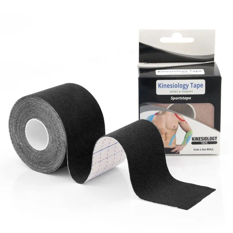  Wholesale Factory Price 5cm*5m Waterproof Sports Muscle KT Tape Kinesiology with Custom