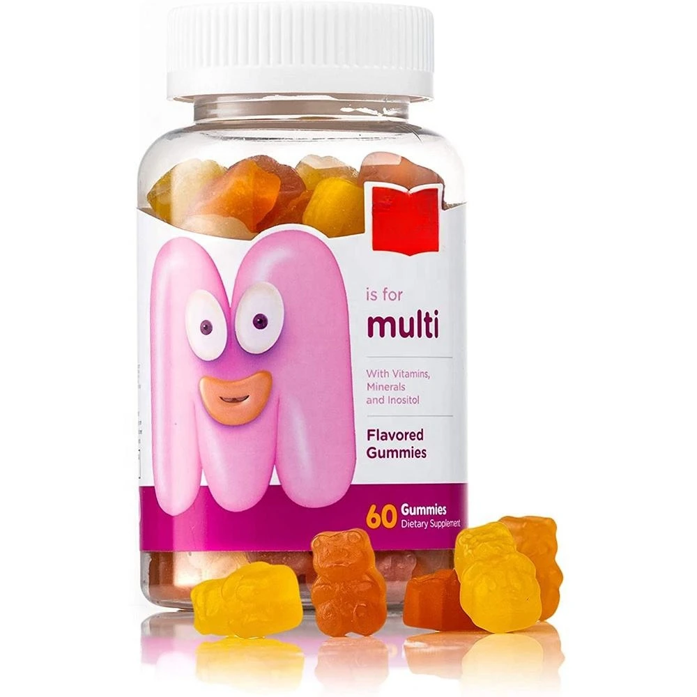 Заводская цена 0rganic с витаминами в форме медведя жевательные конфеты Детские Жевательные Конфеты витамины оптом