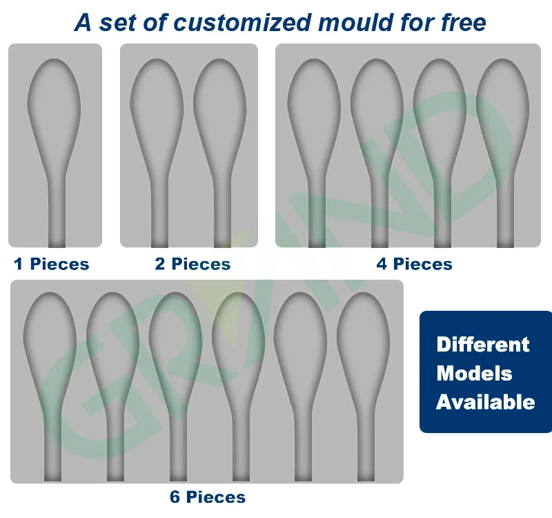 Monodose Cough syrup spoon filling sealing Pharmaceutical machine honey spoon packaging machine