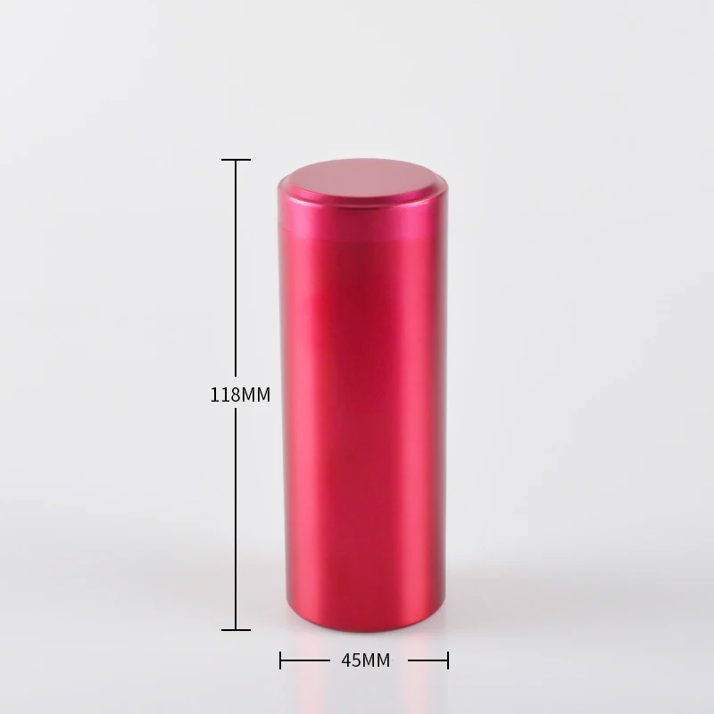 Portable Smell Proof Airtight  Container Aluminum Stash Storage Jar