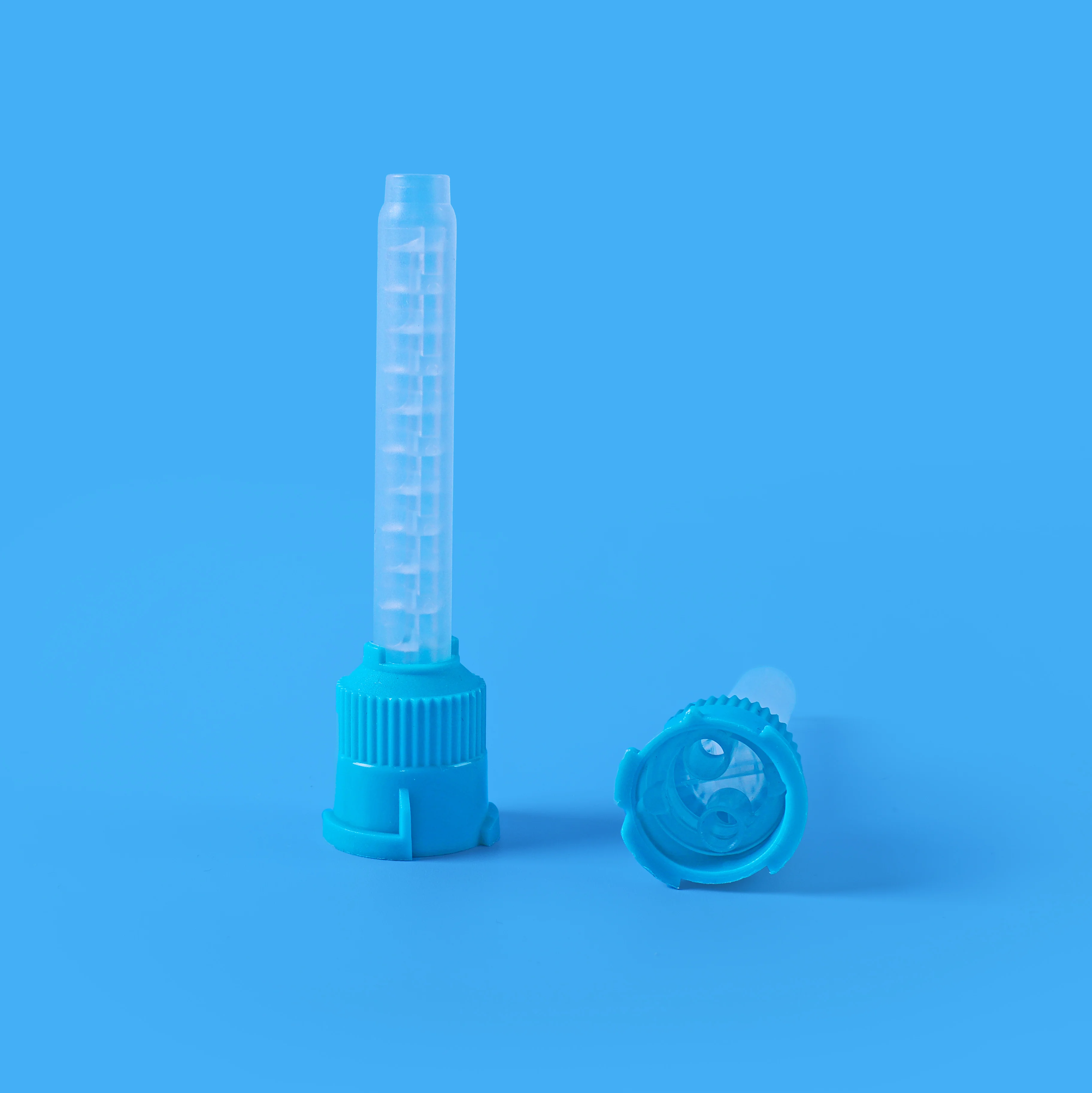 Dental Silicone Rubber Conveying Head Disposable Mixing tips Color Tube Impression Materials Dentistry Tool