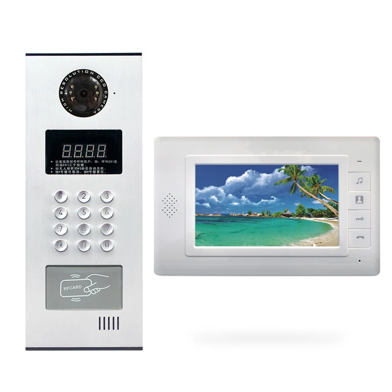 Aitdda multi apartment video door phone intercom system ip door video intercom