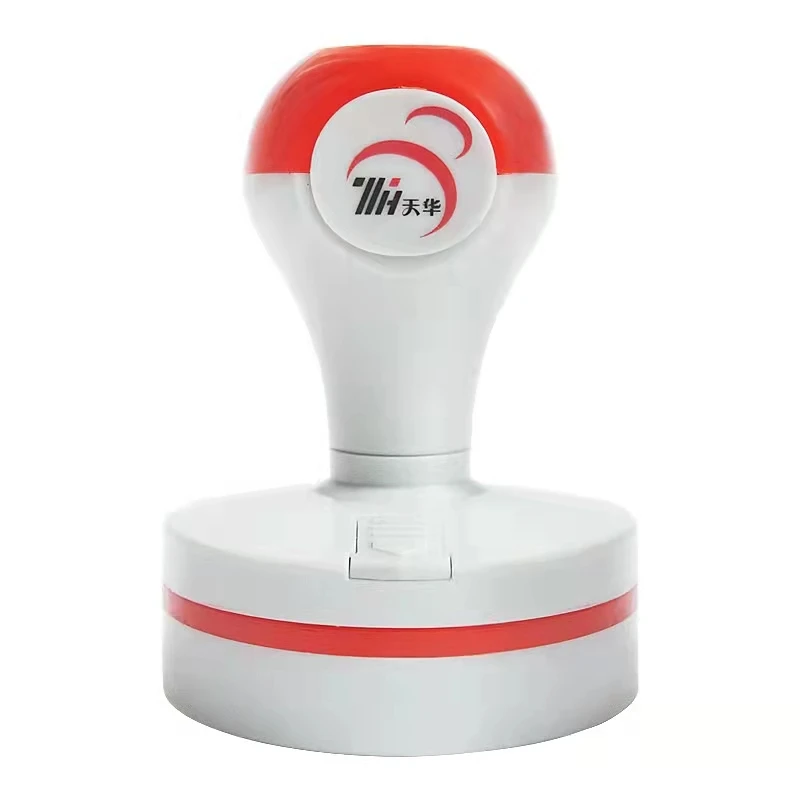 red stamp with 4mm and foam  TH flash stamp /photosensitive stamp