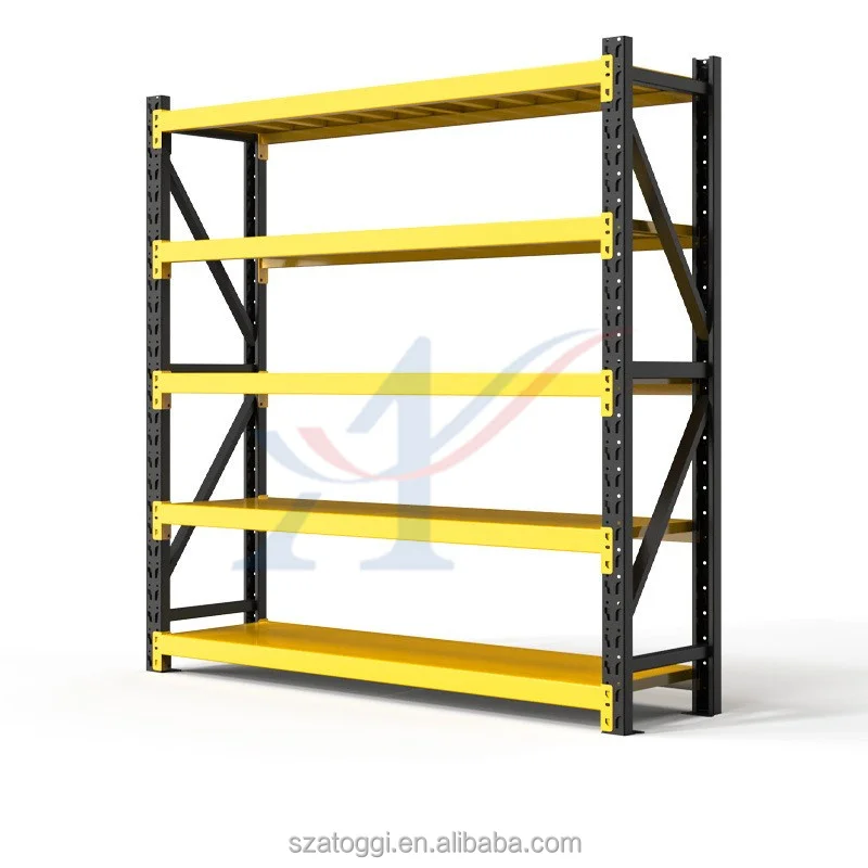 Customized  medium duty  warehouse storage rack shelf display