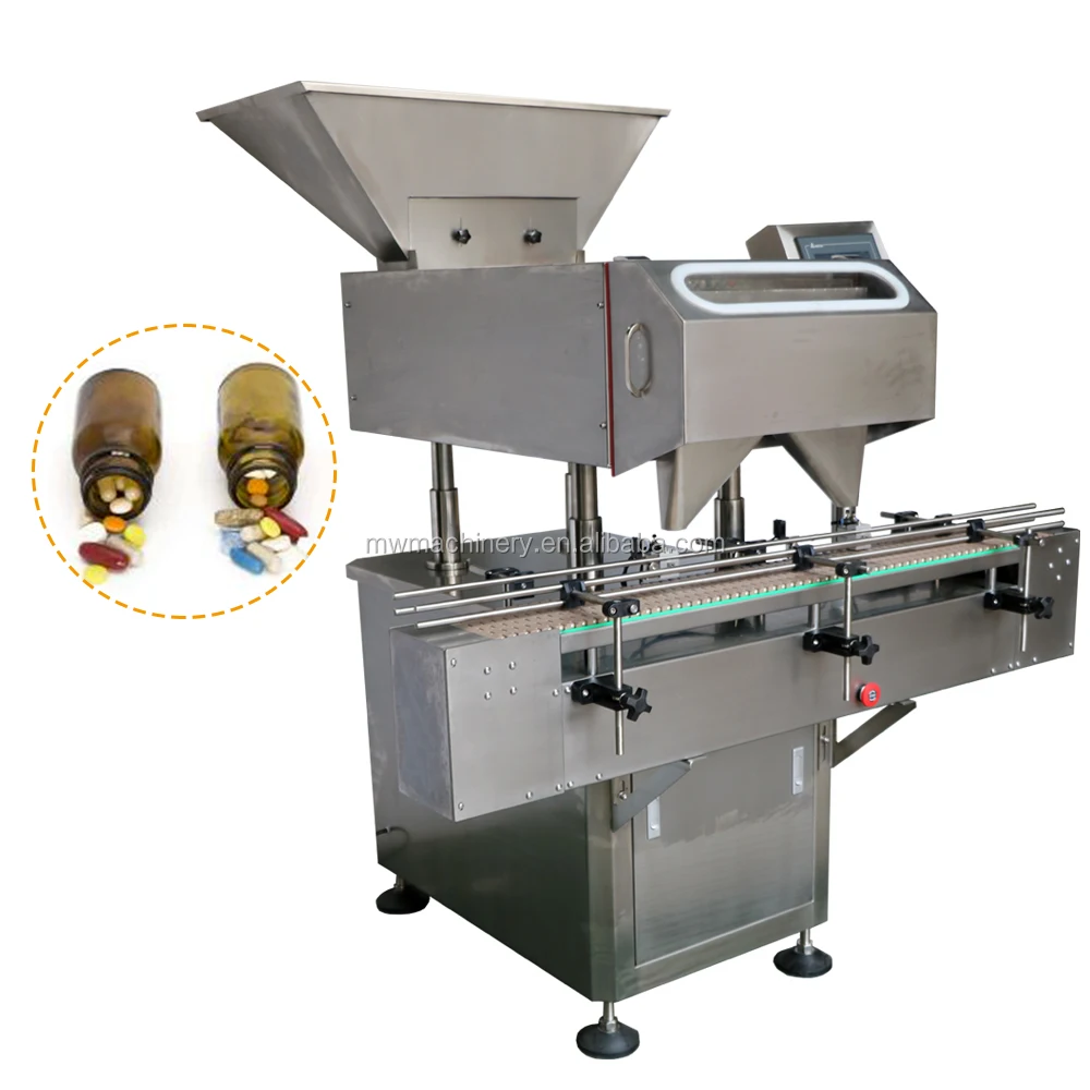 High Efficiency Vitamin C Effervescent Milk Tablet VE Capsule Counting Equipment