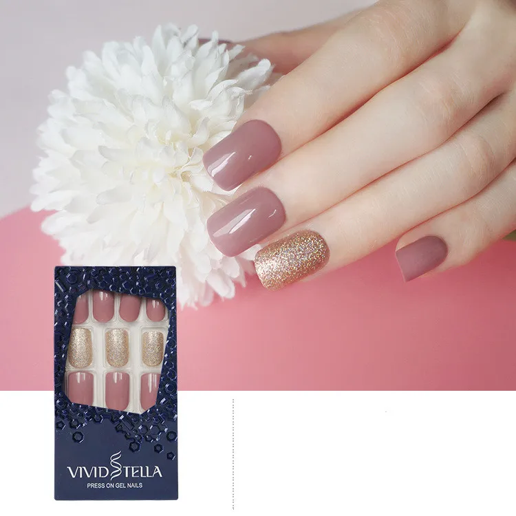 
New Design Full Cover Designs-mixed Finished False Nail Tips 30 tips/box 