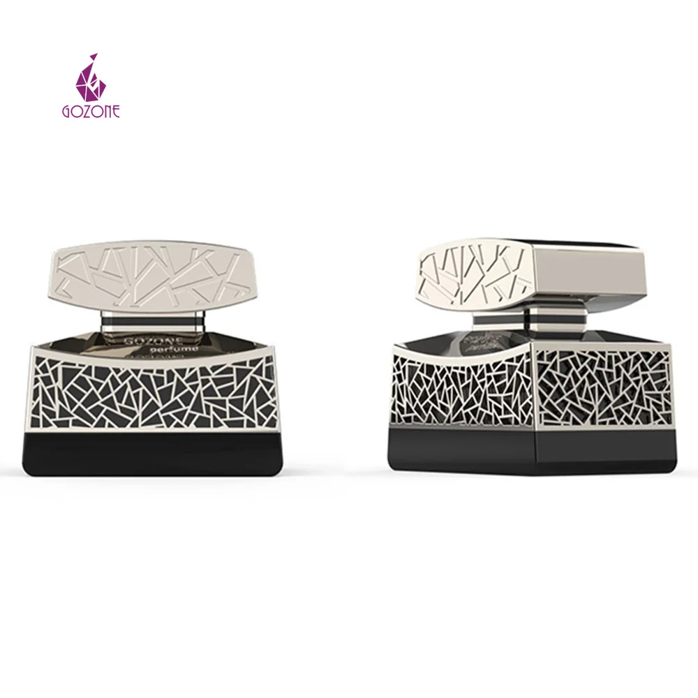 Dubai Arabian Style Grosir Botol Parfum Unik 30Ml Empty Fancy Perfume Bottle With Crystal Cap