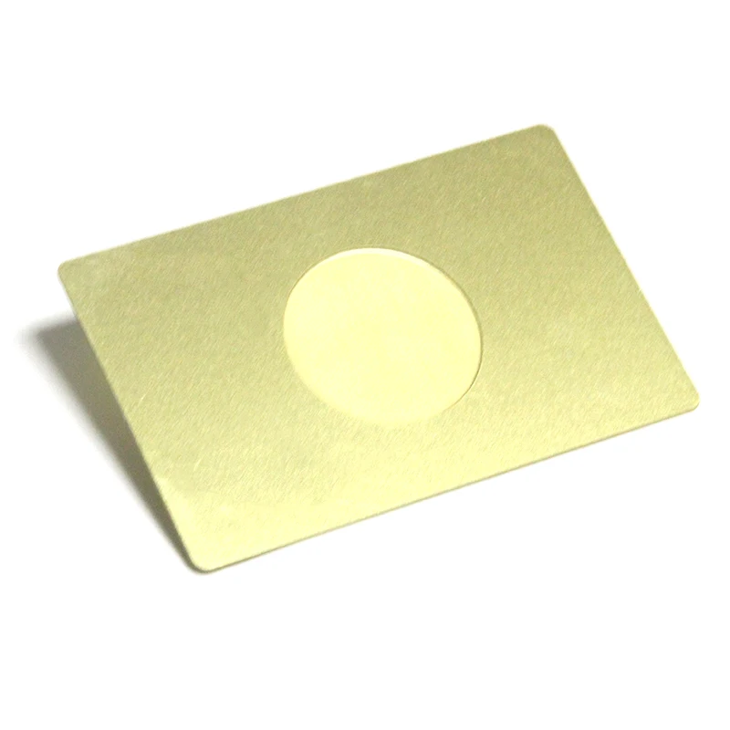High Quality Wholesale High end and high-end products have texture Anticorrosive Metal card
