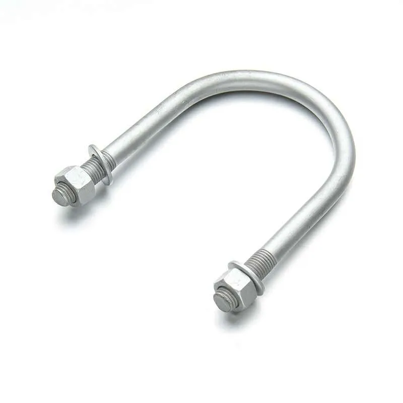 All Sizes ASME/JIS/GB/DIN Carbon Steel Stainless Steel Alloy Steel Black GI U Bolts