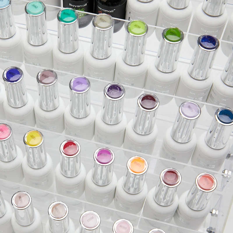 Private label 120 colors gel nail polish kit set with your brand