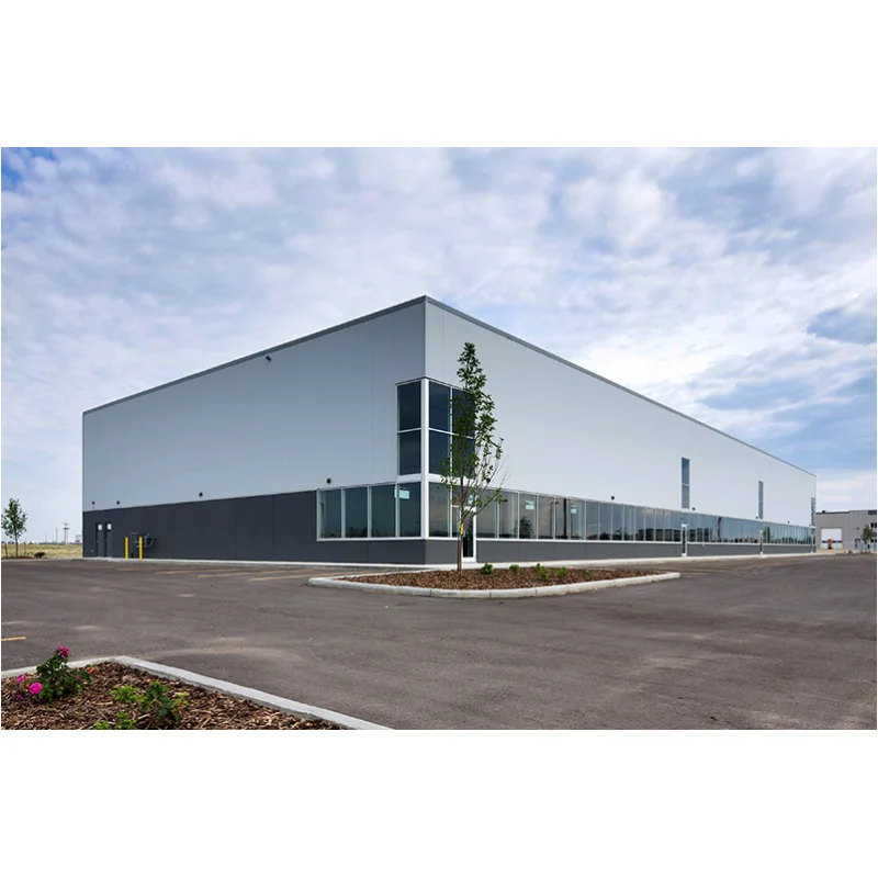 Prefab Warehouse Structure Building Prefab Modern Workshop Steel Engineered Factory Real Estate