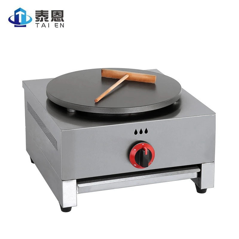 
Factory Wholesale Cheap Price Round Shape Pancake Roti Maker Mini Gas Crepe Making Machine 