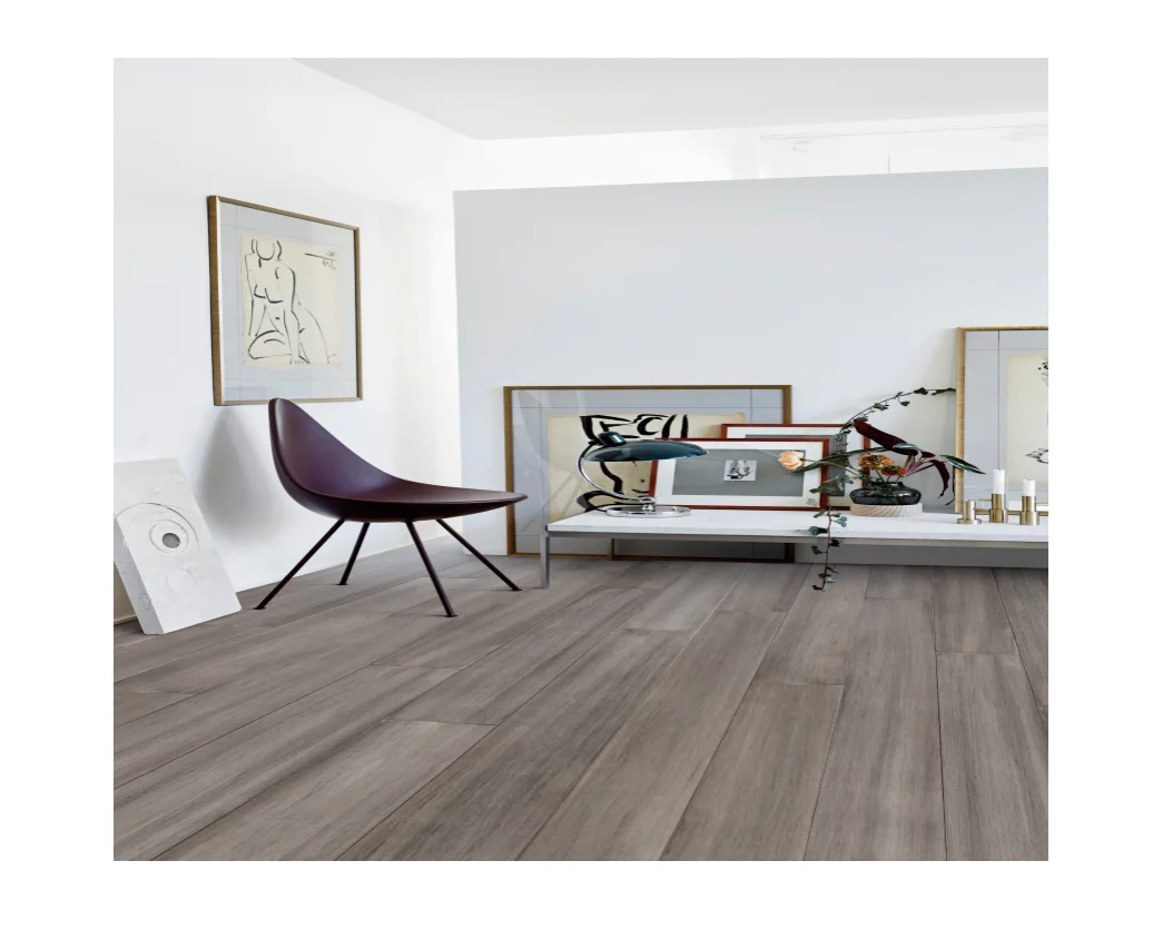 Logan Gray wire brushed glazed HDF Engineered cheap with best quality low VOC eco-friendly bamboo hardwood flooring