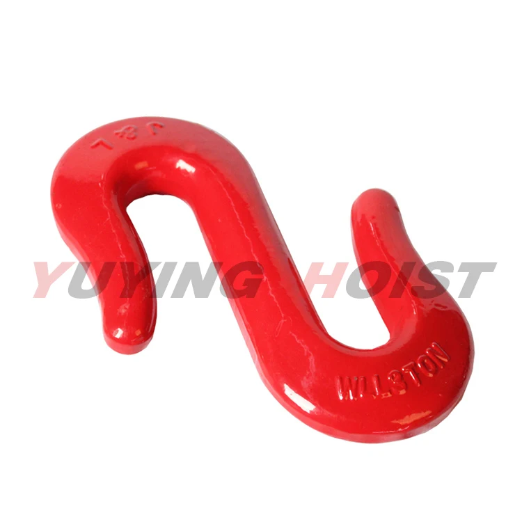 Sling Lifting Rotary Hook Heavy duty safety sling forged lifting rotary s hook with factory price