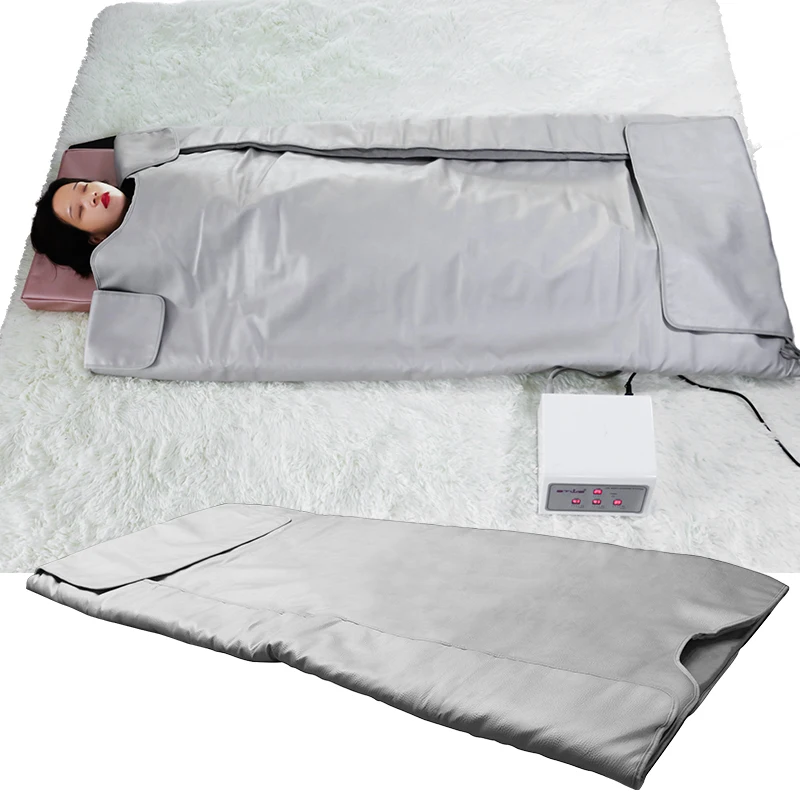 Btws OEM/ODM hot sale far infrar sauna blanket body wrap sauna blanket for enjoy your sauna at home freely.