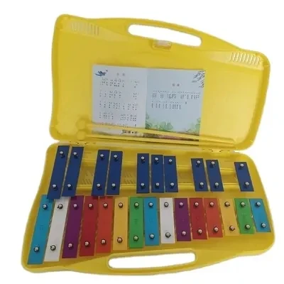 High quality children toy percussion marimba instrument 25 tone xylophone