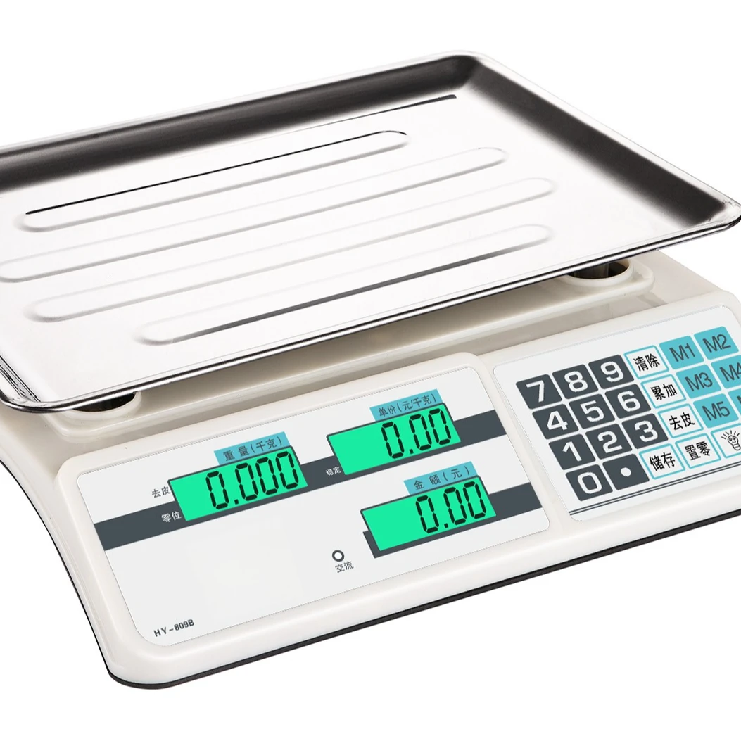 30kg  computing price scale ABS Plastic Digital Electronic Weighing Scale