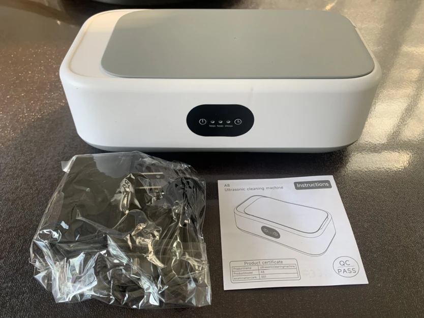 640ml hot glasses jewelry braces small portable home ultrasonic cleaner
