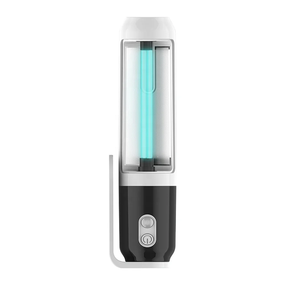 
factory price UV cleaning light Ozone Air purifier lamp for home sterlization uvc infrared IR sensor UV Sanitiser Light 