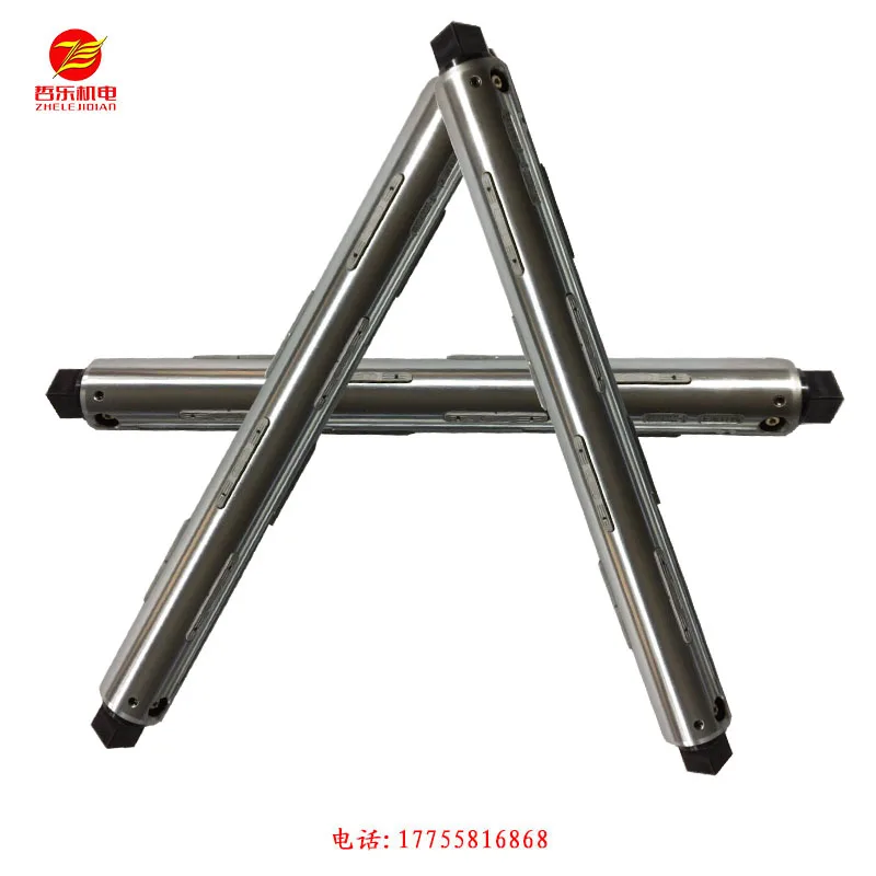 Customized 3' to 6' air shaft adapter for slitting machine key type air expanding shaft air shaft drum
