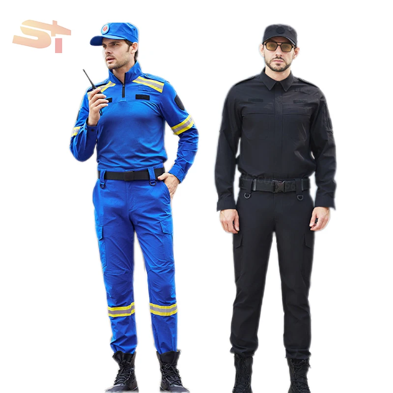 Firing Fighting Double Shirt Indicators Flight Shells Retardant Safety Firefighter Sefety Place Fire Fighting Jacket and Pants