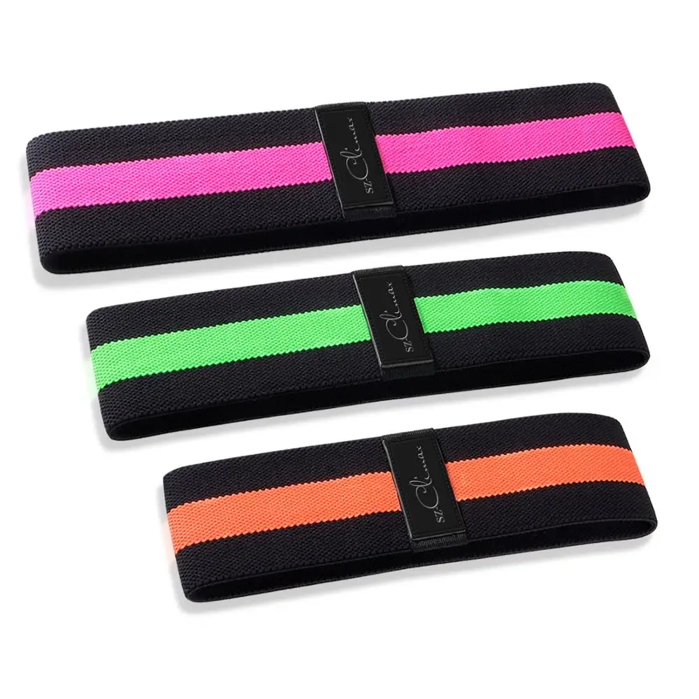 Custom Logo Elastic yoga Gym Band Resistance Pull ups Stretching Exercise Fitness Resistance Band