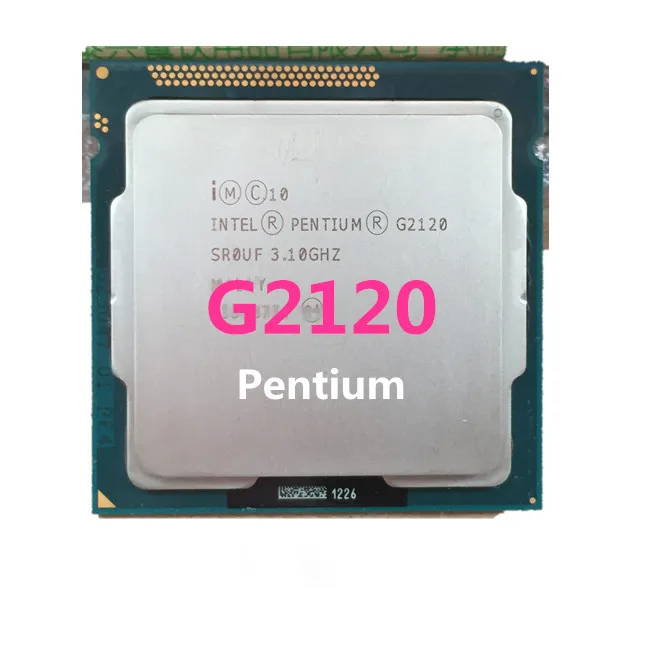  Бывший в употреблении двухъядерный процессор 1155 intel core pentium G2120