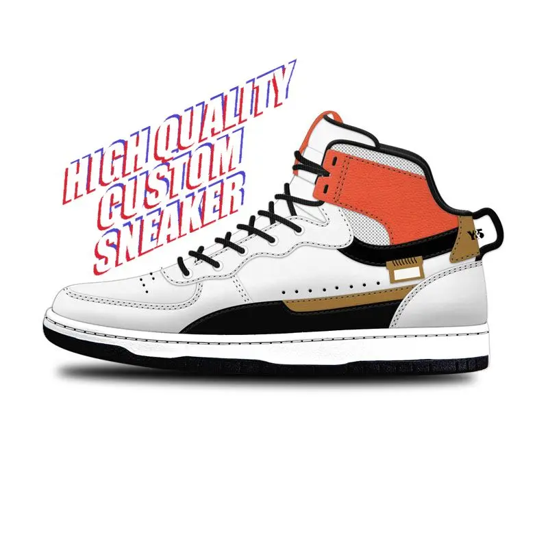 High Quality Sneakers White Sneakers Men Genuine Leather Casual Shoes Leather Green Skateboard Style Shoes With Men