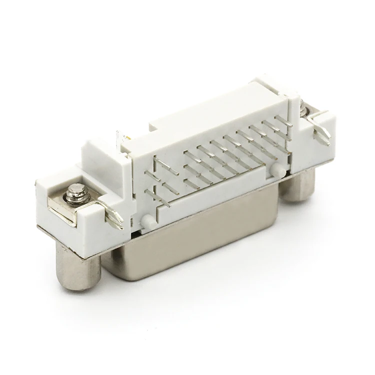 29Pin Right Angle DVI Female 24+5Pin Connector DVI Right Angle Connector