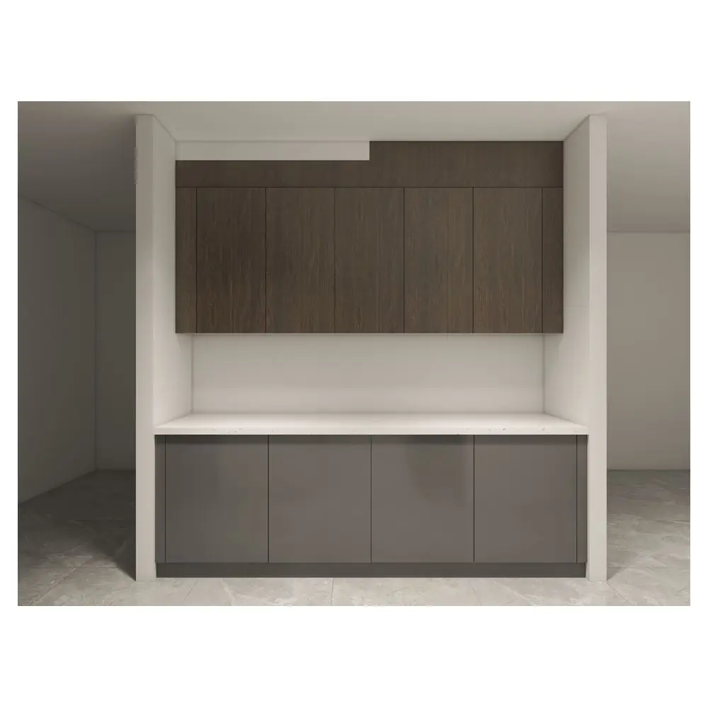 Prima New Customized service edge All side Kitchen cabinet design Professional design team serve for better projects