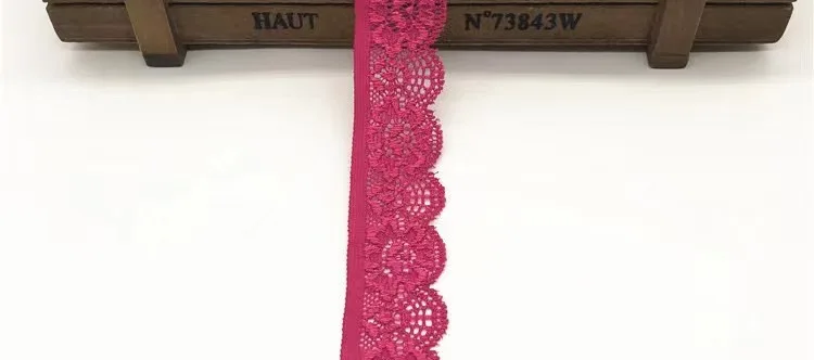 Colorful Stretch Mesh Fabrics Women Dress Garment Accessories Embroidery Mesh Fancy Nylon Elastic Lace Trim