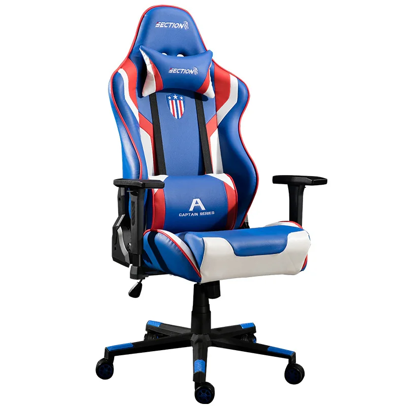 Cheap gamer chair Silla Gamer Custom Pu Leather Office Adult Swivel Racing Gaming Chair
