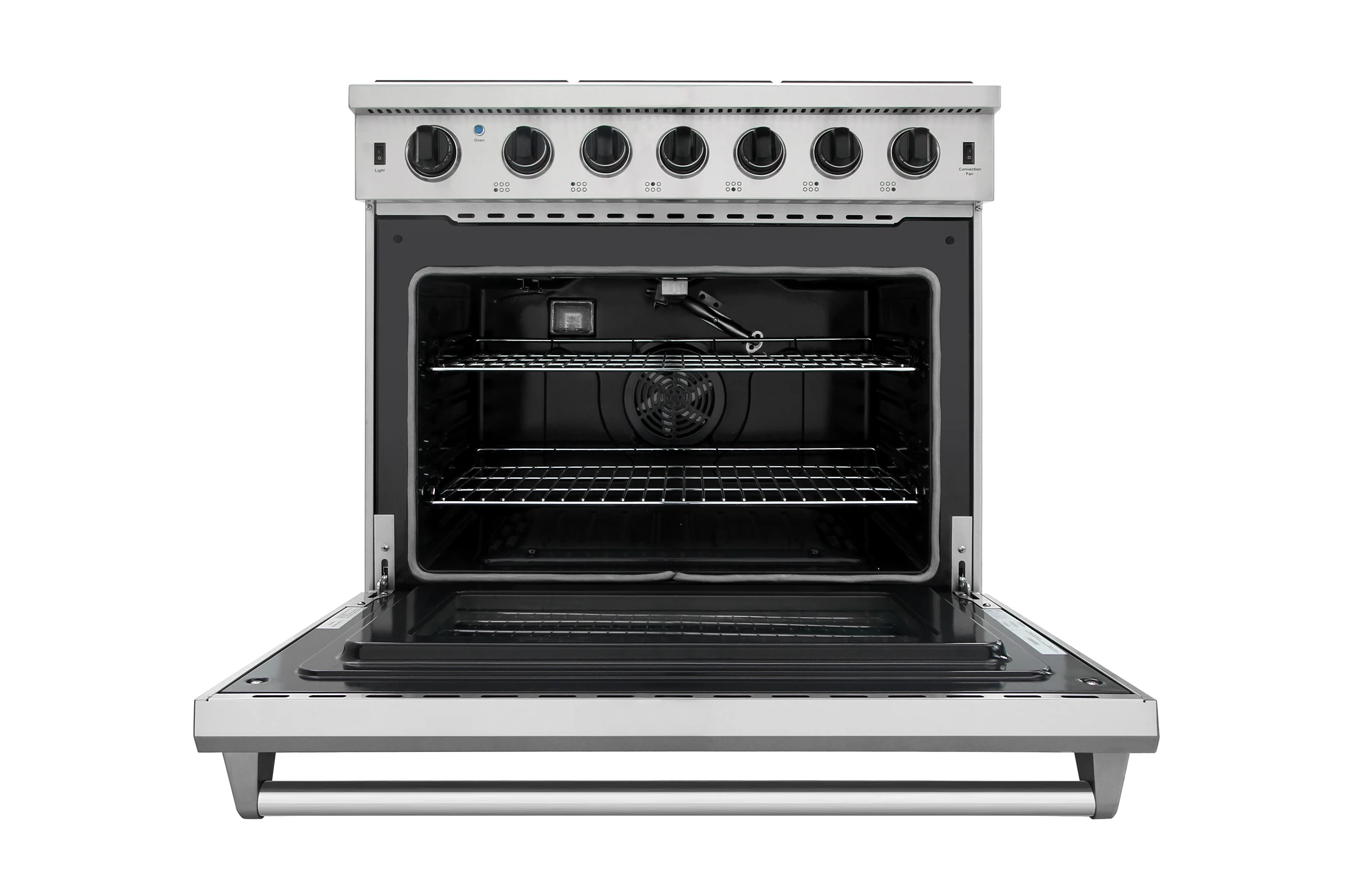 6 Burner 36 inch All Gas Range Freestanding 5.8 cu.ft Oven Capacity With The Kitchen Cooker