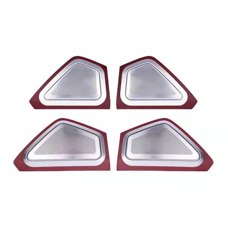 
Car door audio speaker cover with 7 color ambient light for Cayenne 