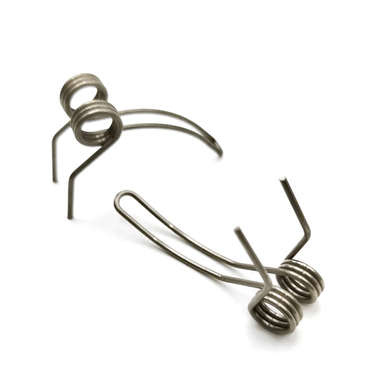 OEM Customized Carbon Steel Coil Spring Tines Double Torsion Spiral for Industrial