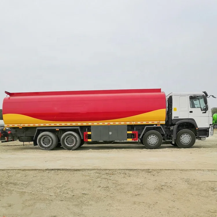 Большой объем HOWO 12 колеса 30m3 30000 литров 8000 галлонов топливный бак дизельный грузовик