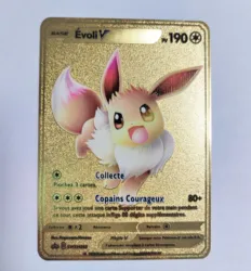 Latest English / French / Japanese Version Metal Pokemon Cards Pokemon Mega Ex Trading Card Game Carte Pokemon