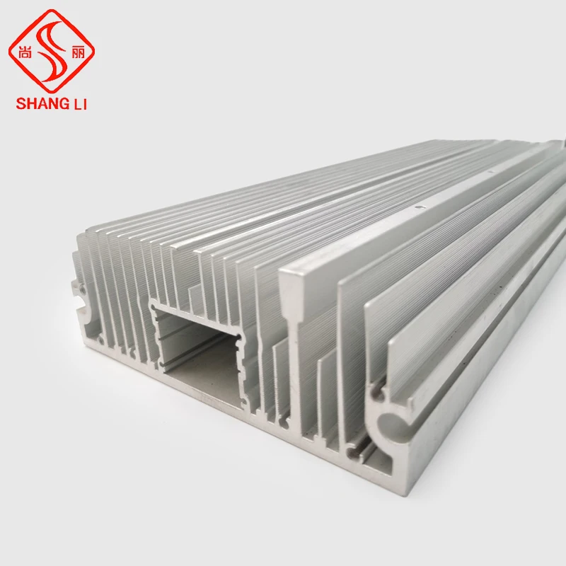 Aluminium 6063 Profiles Cooling Fin Heatsink Heat Sinks Alumiun Alloy Extrusion Manufacturer