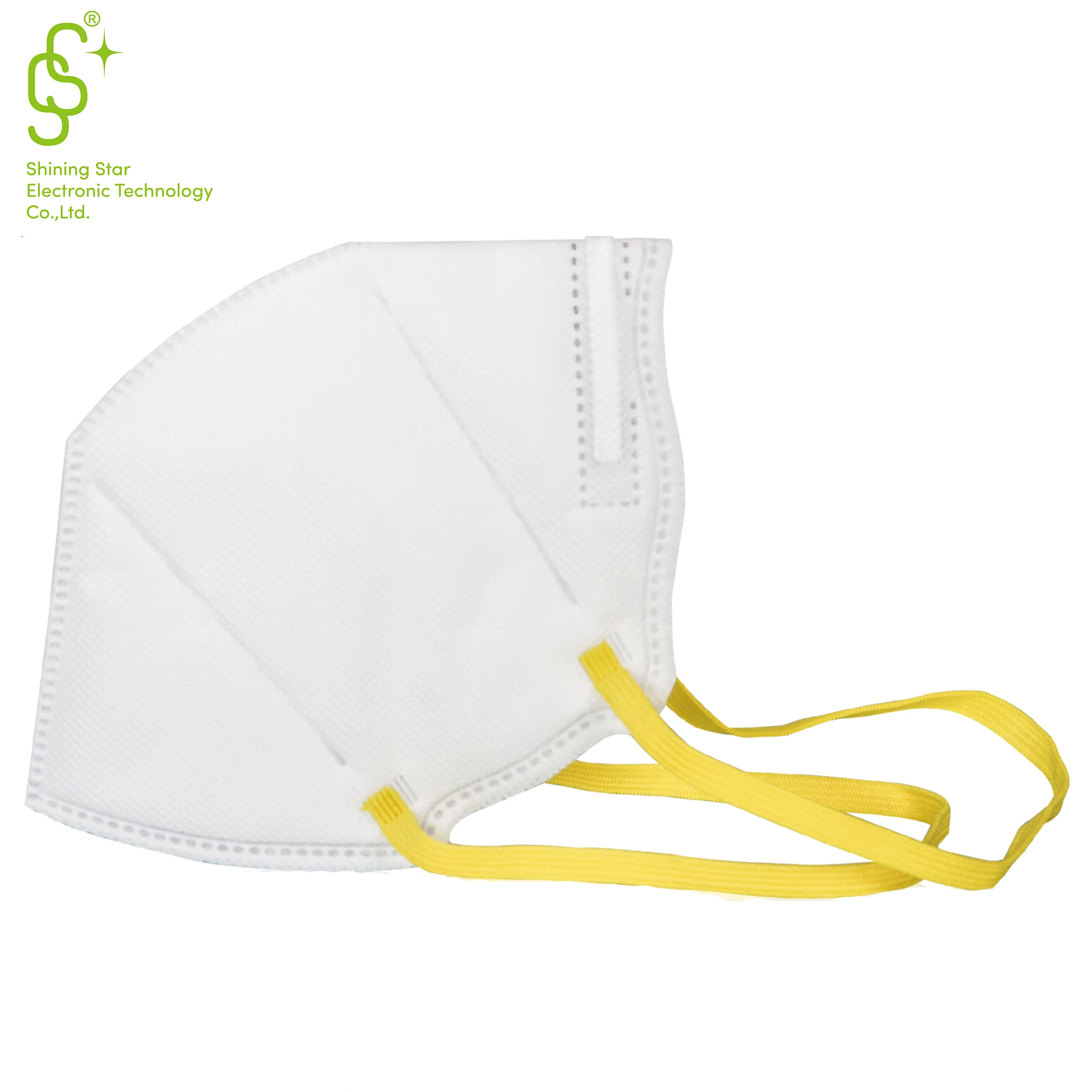 Protective Anti-pollution Disposable NIOSH N95 Flat Fold Dust Mask