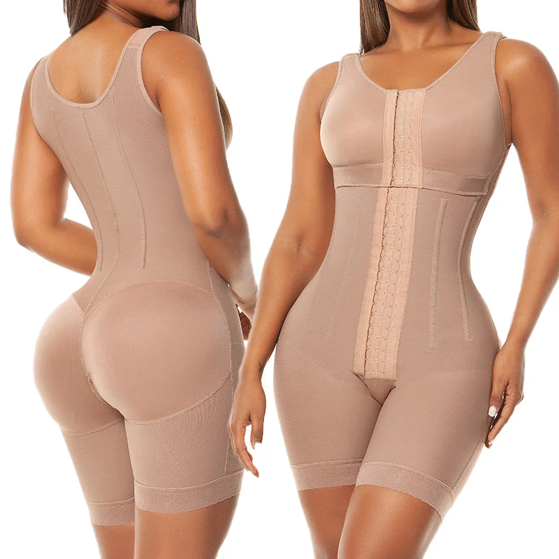 Liposuction Post-op Women Colombianas Shapewear Post Surgery Compression Garment Colombian Faja With Bra