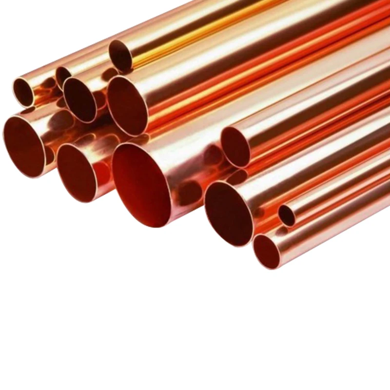 Copper tube ASTM B42 B111 B75 JIS DIN UNS large diameter copper pipe price meter