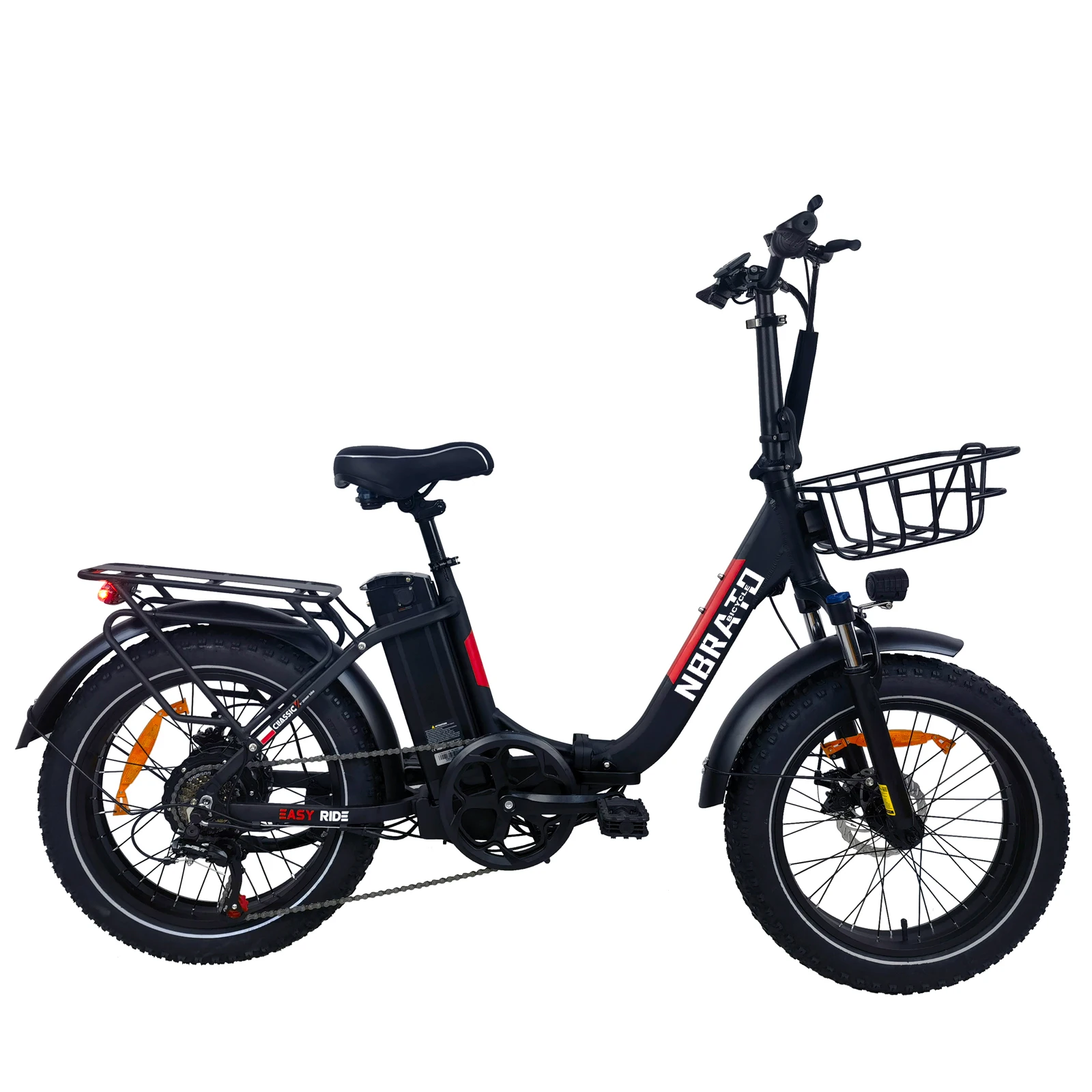 2024 custom city urban woman man folding mid drive step through 20' fat tyre  folding electric bike for two people