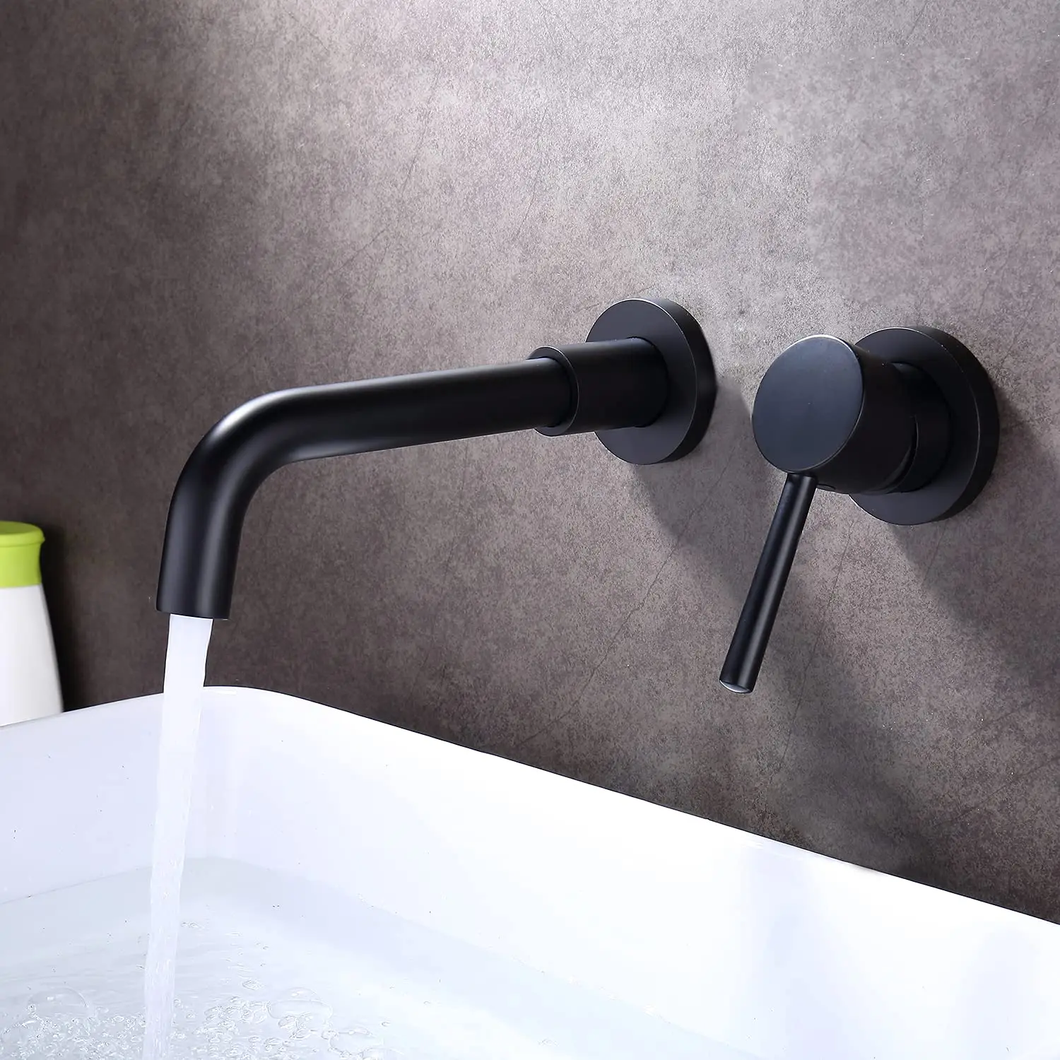 High Quality Bathroom Wall Brass Wash Basin Water Tap Mixer
