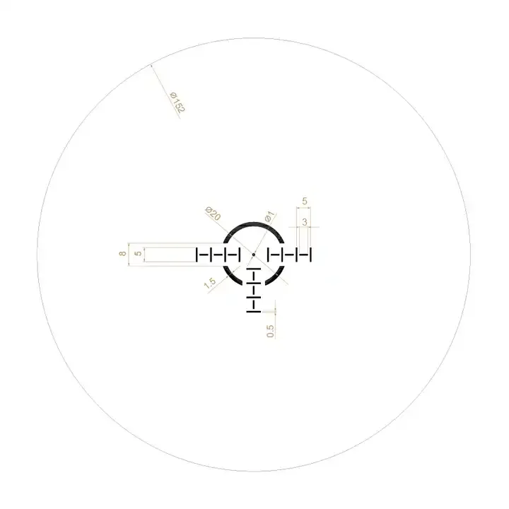Wholesale RITON 3 TACTIX 1-8x24-FDE illuminated reticle Outdoor Hd Clear Imaging Fast Focus Short Sight allows for quick target