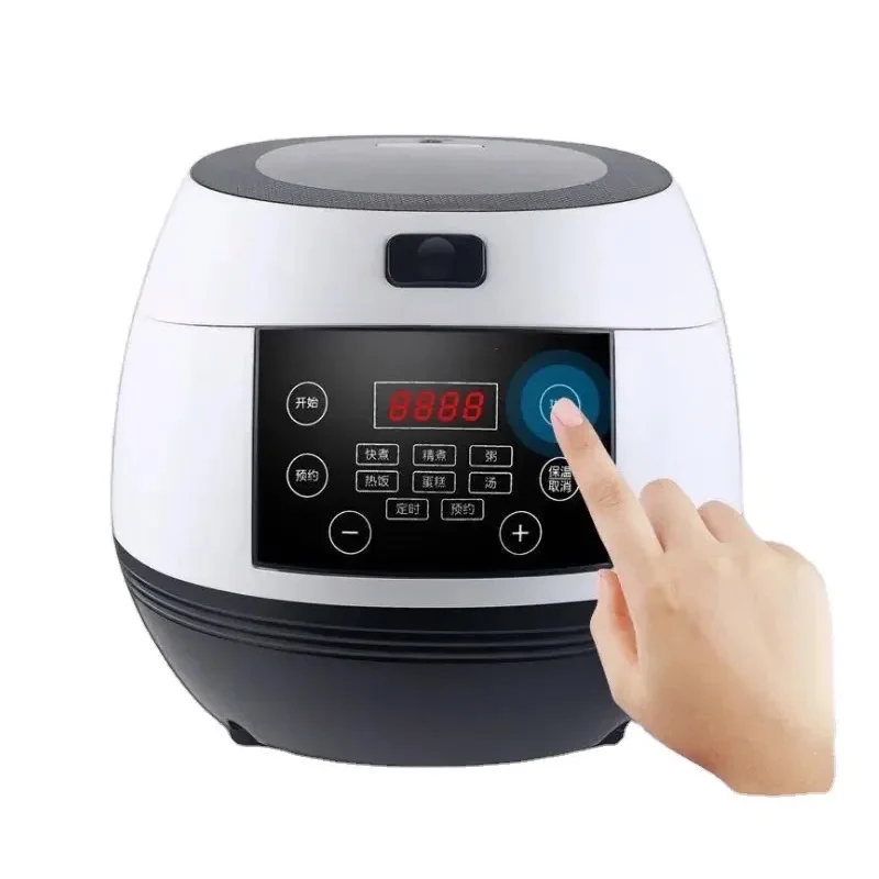 In stock Silver Crest 5L Automatic Smart Digital Touch LCD Multi Non-Stick Home Electric Digital Rice Cooker