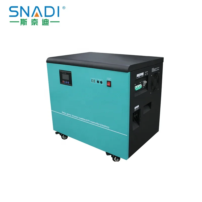 6KW 220v solar power generation system with panels