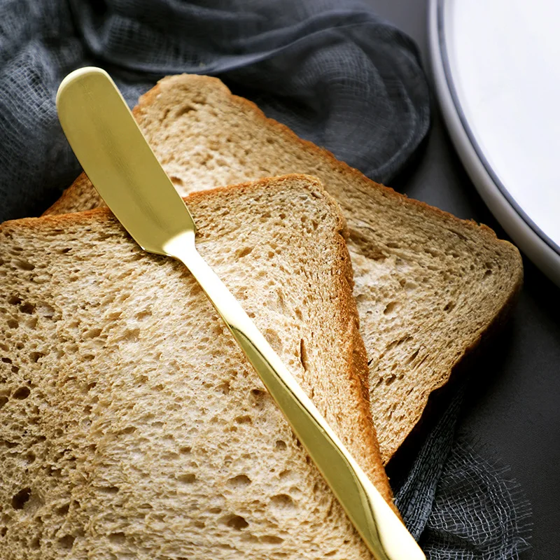 Colorful Household Stainless Steel Butter Knife Dinner Snives (K001)