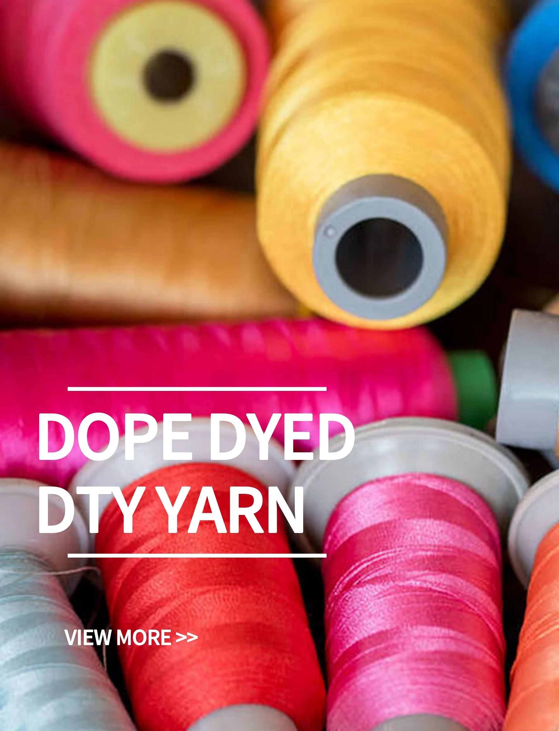 polyester dty yarn 300D/96F polyester dty spinning frame regeneration polyester dty yarn