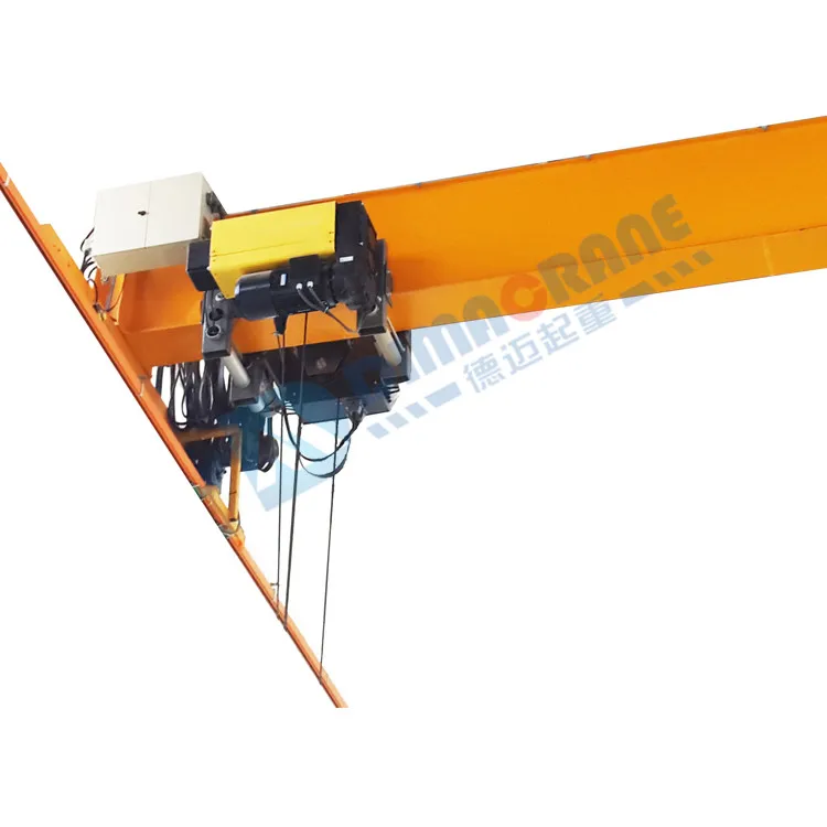China Top crane manufacturer 7.5 ton 8 ton 10T Euro-style Single Girder bridge electric overhead traveling crane factory price